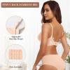 OEAK Womens Wireless Jelly Bras Comfortable Gel Everyday Tshirt Bra JAC S view 3