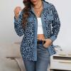 Mystery Boxes for Sale Unclaimed Long Jacket Women Insulated Sweaters for Women Womens Button Down Shirts Long Sleeves Oversized Leopard Print Corduroy Shirts Long Lined Hoodie (Blue, XXL) y Bla view 3