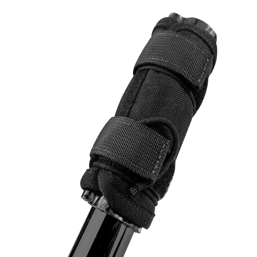 Suppressor Cover (5/6/7/8/9/10 inch) with Silicone Laminated Microfiber Suppressor Sleeve, Burnproof & Heat Resistant Wrap for Hunting Rifles (7 inch)