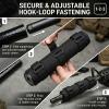 Suppressor Cover (5/6/7/8/9/10 inch) with Silicone Laminated Microfiber Suppressor Sleeve, Burnproof & Heat Resistant Wrap for Hunting Rifles (7 inch) view 3