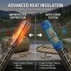 Suppressor Cover (5/6/7/8/9/10 inch) with Silicone Laminated Microfiber Suppressor Sleeve, Burnproof & Heat Resistant Wrap for Hunting Rifles (7 inch) view 4
