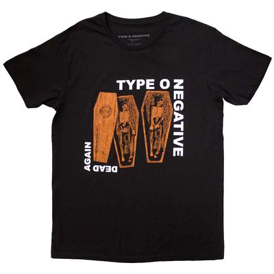 Men's Type O Negative Dead Again T-Shirt Medium Black