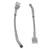 Acouto Ice Scratchers Kit 1201DF, Universal Snowmobile Ice Scrapers Set for Snowmobiles Track Heights Right and Left, Cable Ice Scratchers, with Claw, OE 1201DF 1201 DF, Fit for Reverse view 2