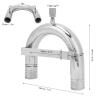 GRCFUMO 38mm Marine Vented Loop, Stainless Steel Boat Vent Loop, Anti Siphon Vented Loop for Ship Yacht Motorhome view 3