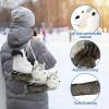 Aepiraza Animals Ice Skate Blade Covers, Animal Figure Skating Soakers Blade Blankie Ice Skates Blades Anti-Rust Chipping Covers Protection Ice Blade Guards Protective Skate Covers (Husky) view 3