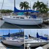 Gycdwjh Mainsail Boom Cover, 600D Boat Sail Cover with Adjustable Straps Waterproof Anti UV Sunshade Cover for Outdoor Booms,Blue,8~9ft(300 * 92cm) view 4