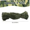 Hperu Ghillie Suit Material,Ghillie Thread, 20 Inch Ghillie Suit Material, Lightweight Ghillie Suit Thread for Sewing, Synthetic Ghillie Yarn to Build Your Own Ghillie Suit view 2