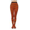 MOAIYU Women Casual Striped Tights Festival Striped Leggings Full Length Tights Thigh High Stocking Party Costume Accessory view 1