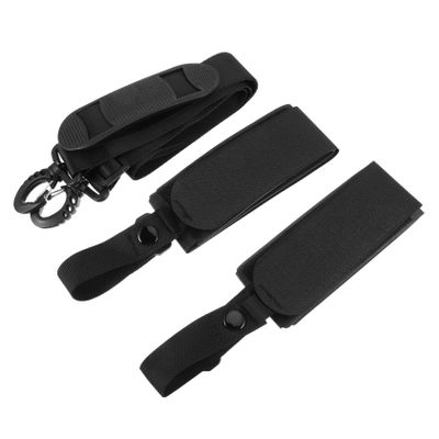 BRIGHTFUFU Adjustable Ski Straps Set Snowboard Shoulder Straps Ski Bindings Durable and Comfortable