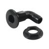 FJMQHU Marine Bilge Pump Hose 90 Degree Elbow Flexible Easy to Use Practical Bilge Kit for Professional, Gray Hose, Black Elbow view 3