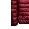 JEShifangjiusu Mens Water Resistant Puffer Jacket Windproof Insulated Outer Garment Warm Winter Lightweight Down Coats (claretC2,3X-Large) view 4
