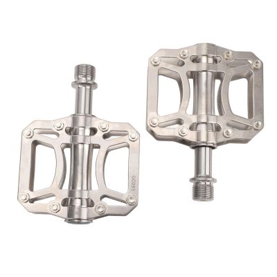 3 Bearing Pedals, 2PCS Ti Alloy Material Replacement Parts Non Slip Pedal for Mountain Road Bikes