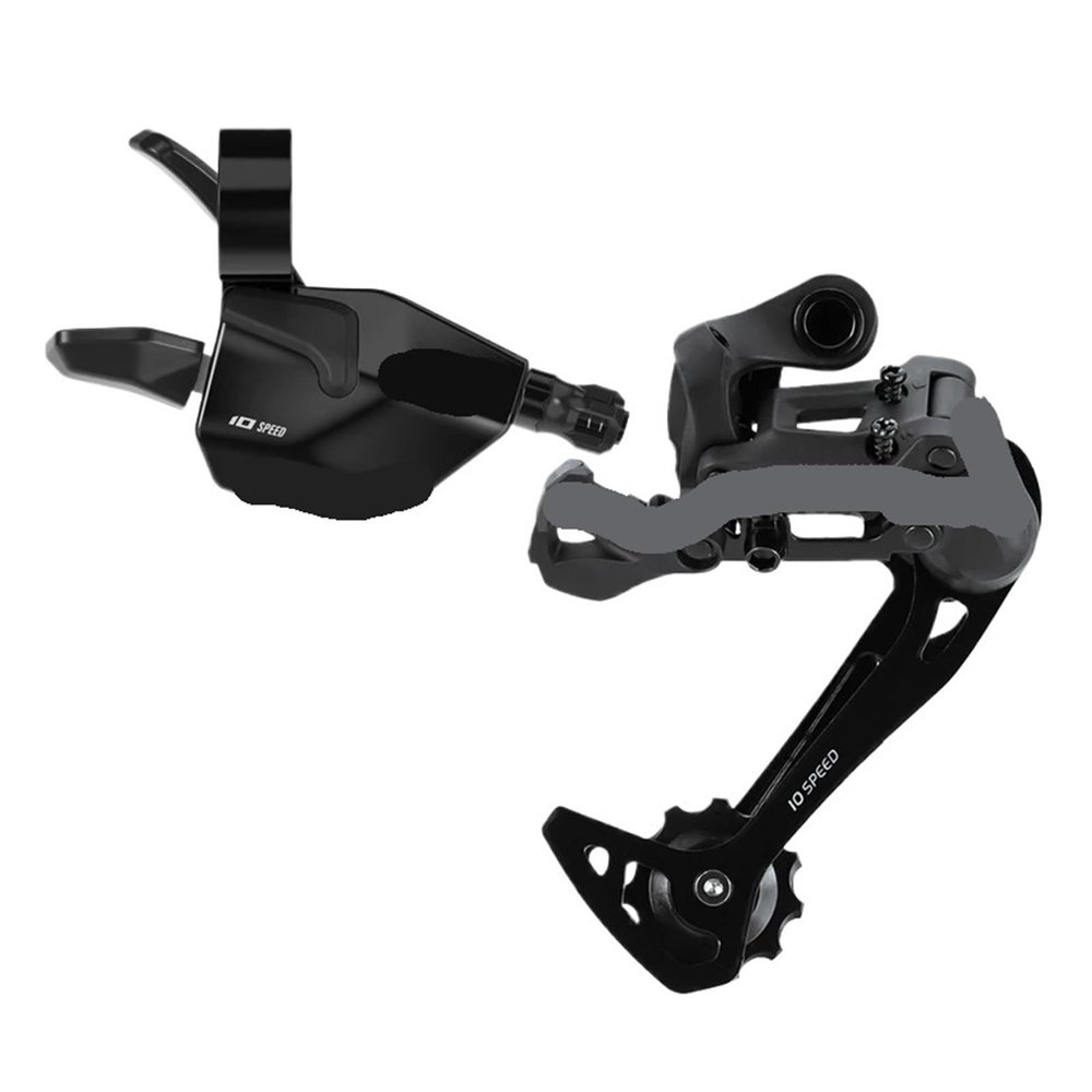 GRGRG 1x10 Speed Bike Trigger Groupset Shifter Lever 10V Rear Derailleur Switches Compatible with Original Bicycle Parts(A7 10S GS Groupset)