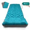 AKSOUL Self-Inflating Sleeping Pad for Camping: Inflatable Wide Compact & Ultralight Air Mattress Sleep Mat, Lightweight Inflatable Pads for Backpack Hiking Traveling Outdoor view 1