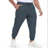 CNBQDD Mens Joggers with Pockets Athletic Hiking Pants Quick Dry Running Workout Pants Lightweight Jogging Gym Tapered Sweatpants Navy 3XL/30L view 1