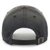 47 Men's Black Cincinnati Bengals Dusted Relaxed Clean Up Adjustable Hat view 2