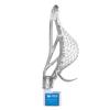 ECD Lacrosse - Ion - Lacrosse Head (Ion - Strung Head, Clear/White) view 1
