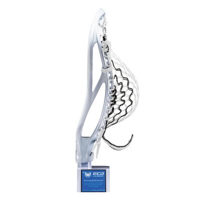 ECD Lacrosse - DNA 2.0 - Lacrosse Head (DNA 2.0 - Strung Head, White/Black-StormStriker)