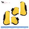 Zoeyilan Horse Tendon Boots, Horse Fetlock Boots, Horse Sport Boots, Set of 4 PU Shell Guard Boots for Riding Shock Absorbing Jumping Protection (A Set of Four Large) view 2