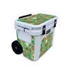Carbon Fiber Cooler Skin Compatible with Yeti Roadie 32 Wheeled Cooler - Christmas Collection - Premium 3M Vinyl Protective Wrap Decal Cover - Easy to Apply | Crafted in The USA by MightySkins view 1