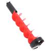 Ice Drill Auger, 8in Diameter 28in Length Electric Drill Bit with Float Design, Nylon Construction, Versatile Adapter, Sharply and Sturdy Blade for Deep Waters view 4
