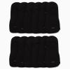 Calvin Klein Womens No Show Socks - 12 Pack Lightweight Cotton Blend Invisible No Slip Sneaker Liner Athletic Socks for Women, Size 4-10, All Black view 3