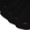Calvin Klein Womens No Show Socks - 12 Pack Lightweight Cotton Blend Invisible No Slip Sneaker Liner Athletic Socks for Women, Size 4-10, All Black view 4