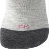 Calvin Klein Womens No Show Socks - 12 Pack Lightweight Cotton Blend Invisible No Slip Sneaker Liner Athletic Socks for Women, Size 4-10, Light Heather Grey view 4