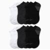 Calvin Klein Mens No Show Socks - 12 Pack Lightweight Breathable Cushioned Athletic Low Cut Socks for Men, Size 7-12, Black/Grey/White view 3
