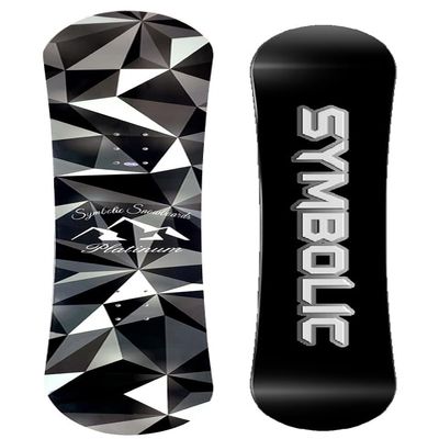 Symbolic Platinum Snowboard Freeride Freestyle Reg or Wide All Mountain 90-170cm Men Women Kids Youth (100cm Rocker)