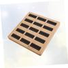 Yardenfun Solid Wood Ring Display Plate Elegant Jewelry Showcase Holder for Store Home Mall view 4