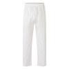 LCMTWX Sweatpants for Men Baggy, Men Sweatpants Summer Pinstripe Cotton and Casual Sports Pants Athletic Loose Fit (White, L) view 4