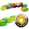 GROWTHLIN Inline Skate Replacement Wheels Outdoor & Indoor Inline Skate Wheels 85A 72mm 76mm 80mm with Bearings (4/8-Pack) Roller Skate Wheel Replacement view 4