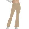 Lolvmvchi Early Deals 2024 Women's Athletic Pants - Black Flare Bootcut Yoga Pants for Women - Medium view 1