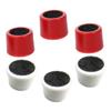 FOYTOKI 6pcs Billiard Cue Tip Repair Tool Pool Cue Tip Shaper Burnisher File Plastic view 1