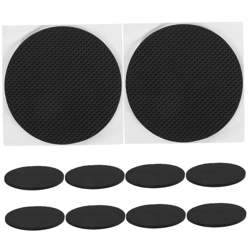 Outanaya 10pcs Adjustable Billiards Table Foot Pads Thick Eva Floor Protectors for Leveling and Stability for Home Office Kitchen and Billiards Use