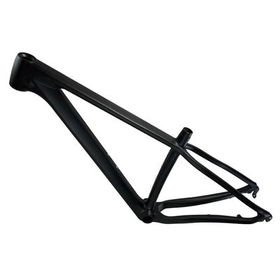 BSFHQS 27.5er 29er Mountain Bike Hardtail Frame 15in 17in 19in Carbon Fibre Rigid Disc Brake Frame Quick Release Frame 135mm QR XC Cyclocross Bikes Frame(29 * 17")