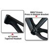 BSFHQS 27.5er 29er Mountain Bike Hardtail Frame 15in 17in 19in Carbon Fibre Rigid Disc Brake Frame Quick Release Frame 135mm QR XC Cyclocross Bikes Frame(29 * 17") view 3