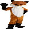 Brown Hairy fox Mascot Cosume Adult Size for Men & Women with Built-in Fan Inside the Head view 2