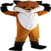 Brown Hairy fox Mascot Cosume Adult Size for Men & Women with Built-in Fan Inside the Head view 3
