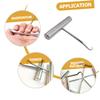 Hohopeti 2pcs Tennis Racket Stringing Machine Badminton Stringing Tools Racket String Puller for Badminton view 2