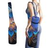 JTREHY Yoga Mat Carrying Bag,Rectangle Mandala Printed Women's Yoga Bag with Multi-Functional Storage Pockets,Large Yoga Mat Bag Fits Most Size Yoga Mats view 1
