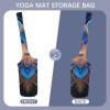 JTREHY Yoga Mat Carrying Bag,Rectangle Mandala Printed Women's Yoga Bag with Multi-Functional Storage Pockets,Large Yoga Mat Bag Fits Most Size Yoga Mats view 3