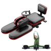 CHIPEL Leg Stretch Machine, 440lbs Leg Stretcher with 360 Casters, 0 to 180 Stretching Angle Adjust and Not Rebound, Sturdy Heavy Duty Steel Frame(Red) view 1