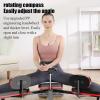 CHIPEL Leg Stretch Machine, 440lbs Leg Stretcher with 360 Casters, 0 to 180 Stretching Angle Adjust and Not Rebound, Sturdy Heavy Duty Steel Frame(Red) view 3
