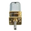 GA12-N20 DC 3V 6V 12V Micro Motor Full Metal Gearbox Gear Reducer Motor 30RPM 50RPM 60RPM 150RPM 200RPM 300RPM 600RPM 1000RPM 1Pcs(50rpm,3V) view 3