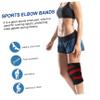 BCOATH 2pcs Elbow Pads Alternative Elbow Protectors Compression Sleeves for Squat Workout Sports view 4