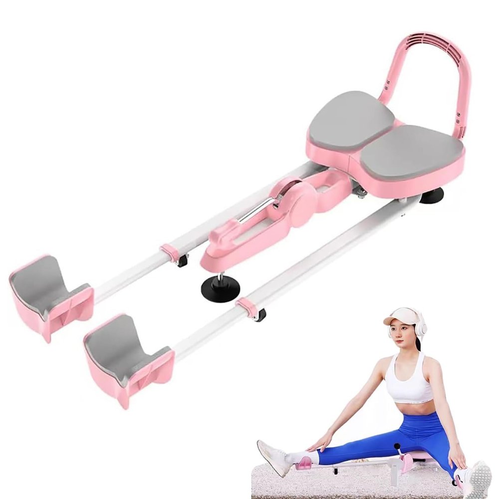 CHIPEL Leg Split Machine, 330.7lb Leg Training Stretcher with Counter and Removable Cushion, Length 7-Level and 0 to 180 Stretching Angle Adjustable, Stable to Train, for Dancing, Gymnastics