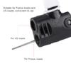 Foot Pump, Portable Foot Pump, Foot Pedal Inflator, High Pressure Air Pump, Hand Bike Pump, Suitable for Electric Bikes, Basketballs, Footballs (White) view 4