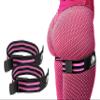 BFR Occlusion Bands for Women Blood Flow Restriction Workout Bands for Leg, Glute & Hip Building Fabric Resistance Loop for Squats, Thigh Toning, Butt Lifting & Muscle Growth (Pink, Buckle) view 1